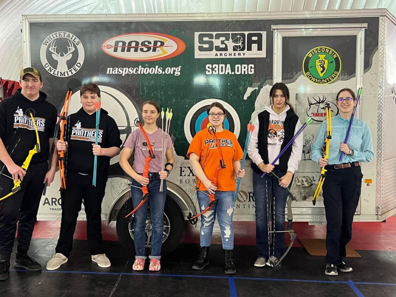 students in archery